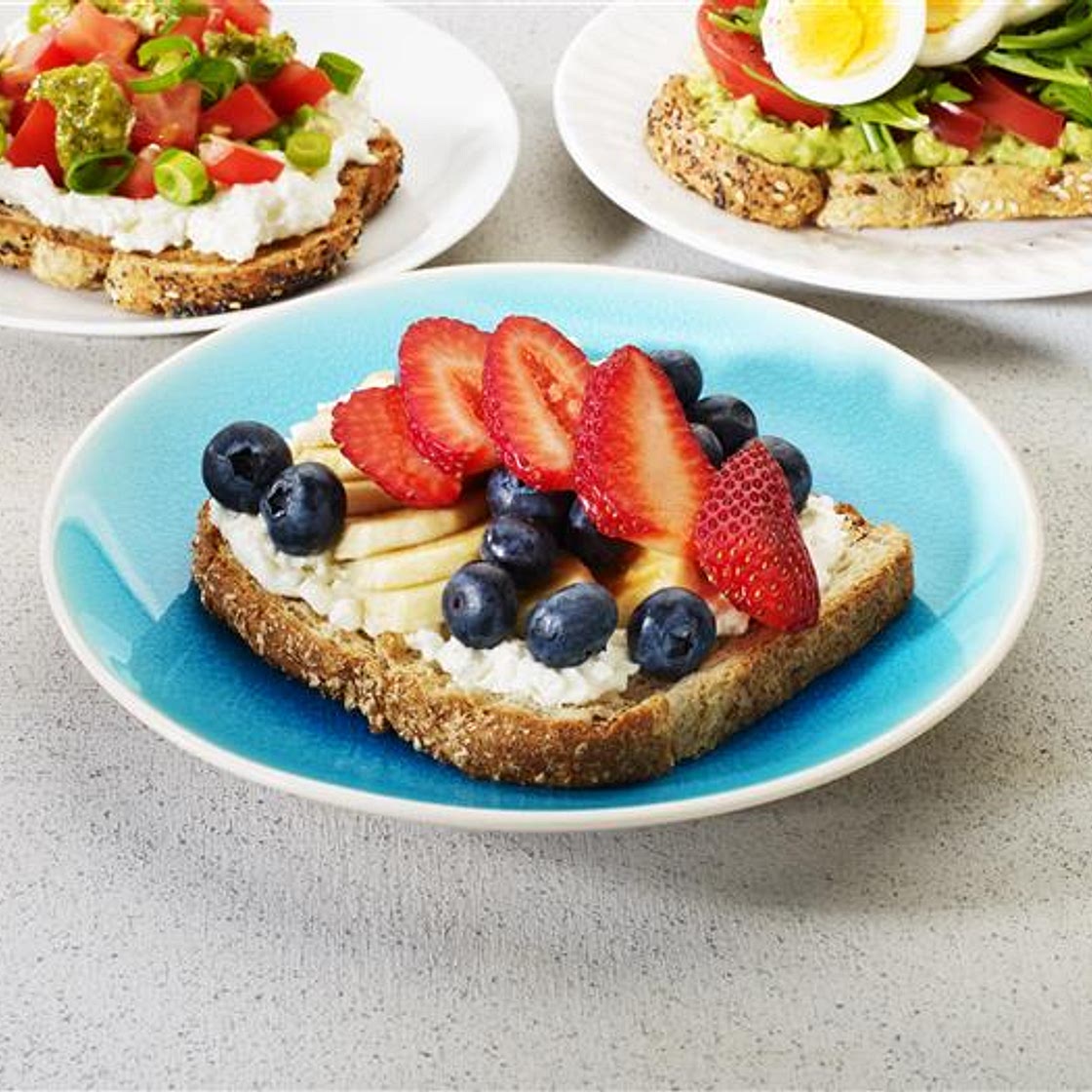 Healthy Fruity Mix Toast Topper Recipe