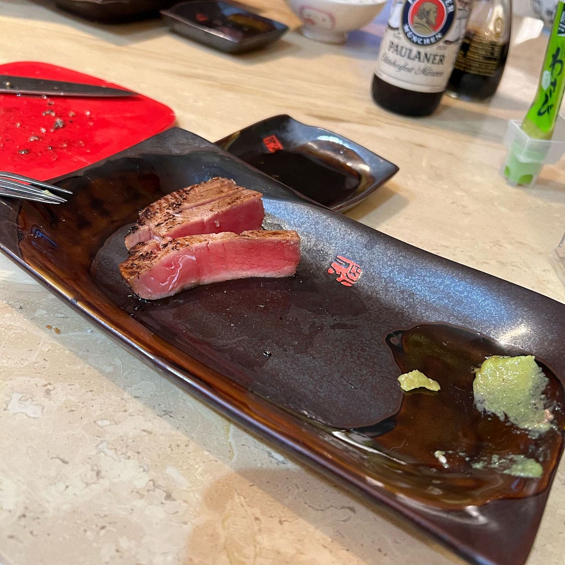 Six-Minute Seared Ahi Tuna Steaks