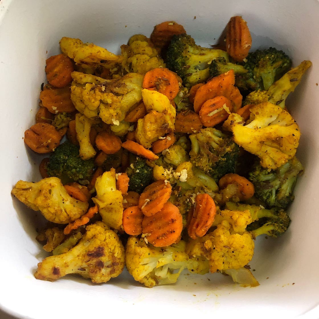 Indian-Spiced Roasted Vegetables