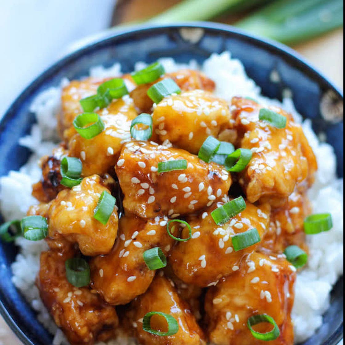 Orange chicken