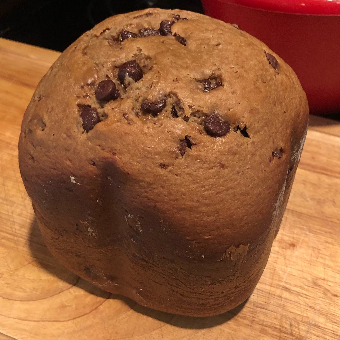 Banana Chocolate Chip Bread Machine Recipe
