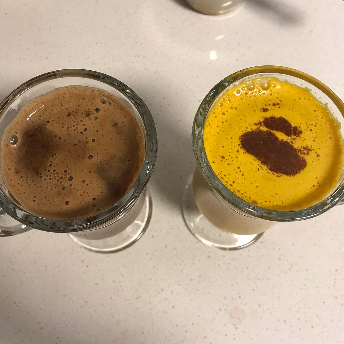 Turmeric latte