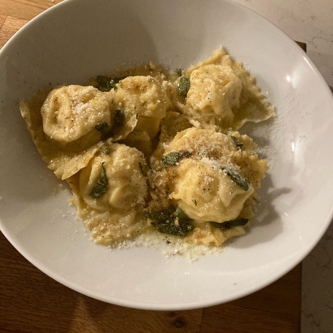 Butternut Squash Ravioli