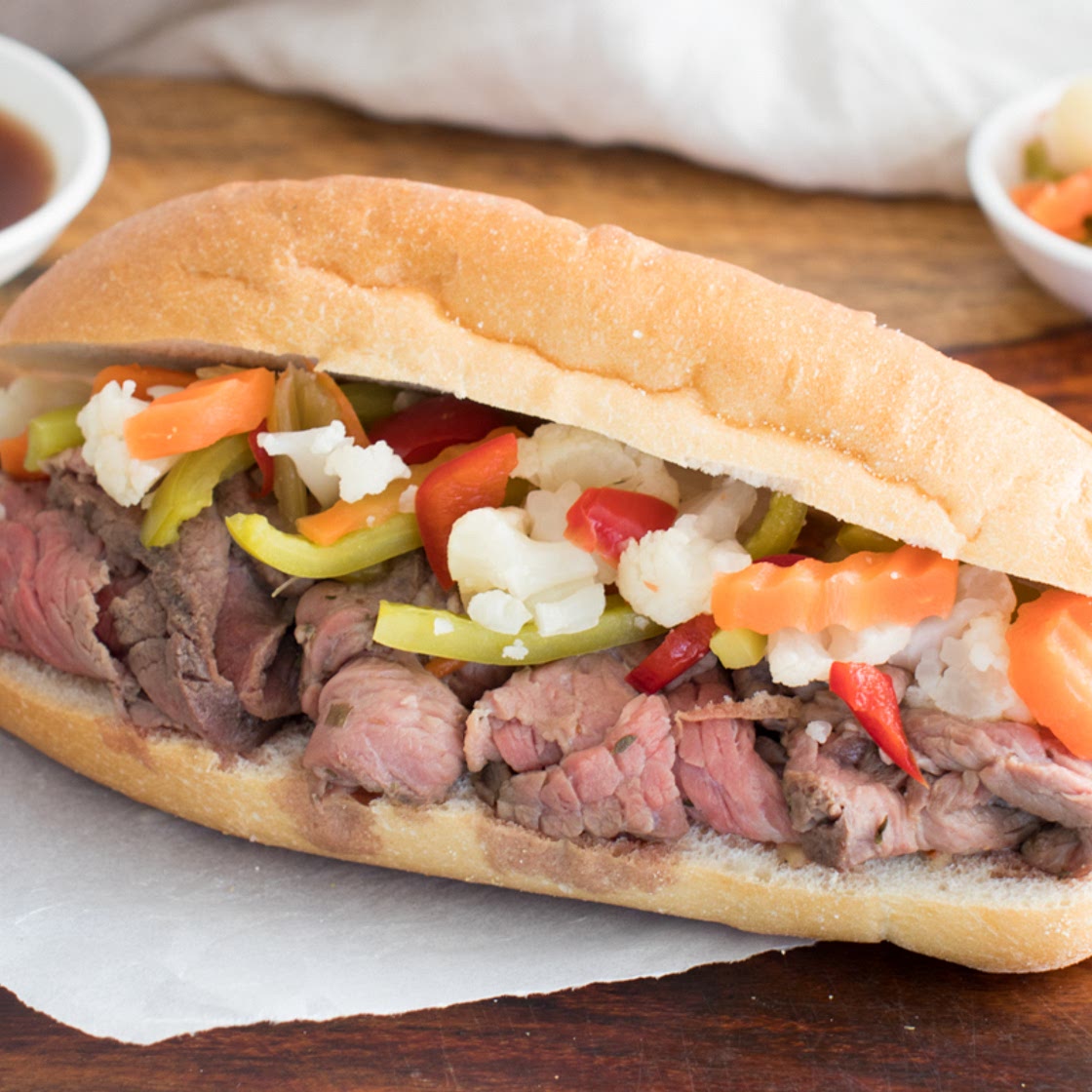 Chicago Italian Beef Sandwiches