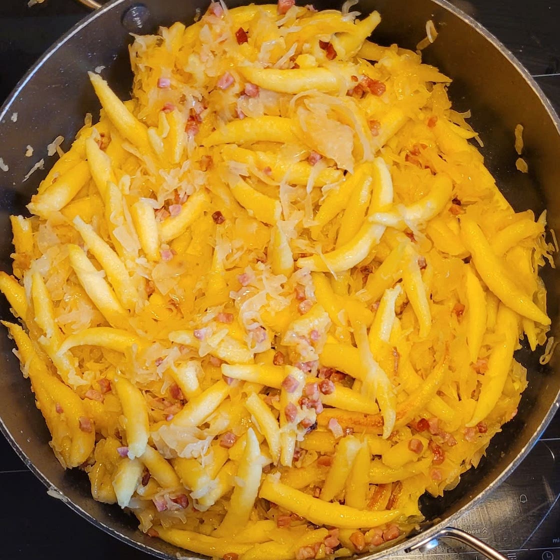 Krautschupfnudeln