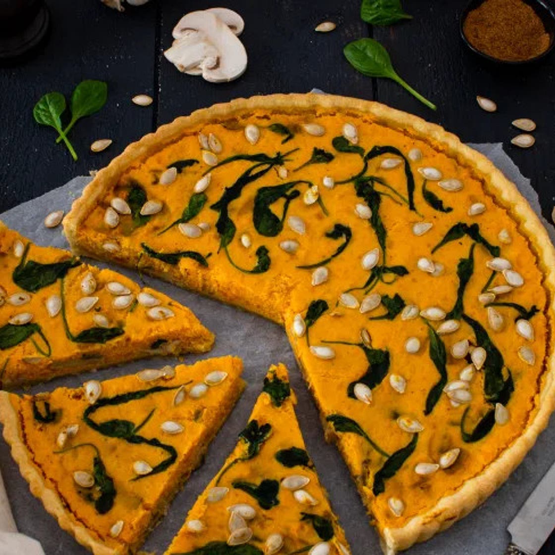 TARTE À LA COURGE