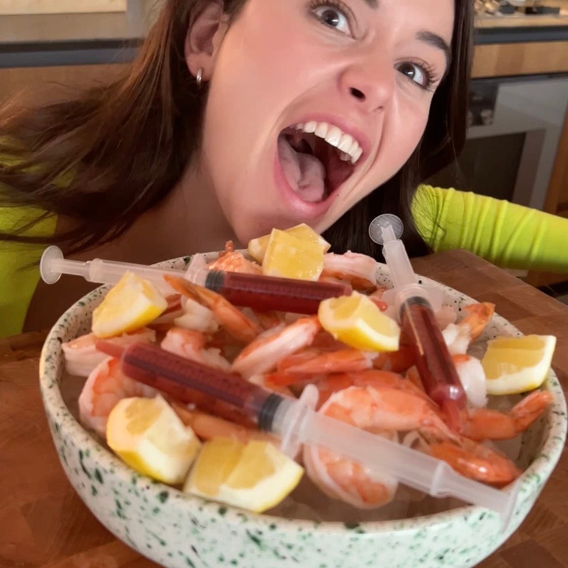 Spooky Shrimp Cocktail — ELENA BESSER