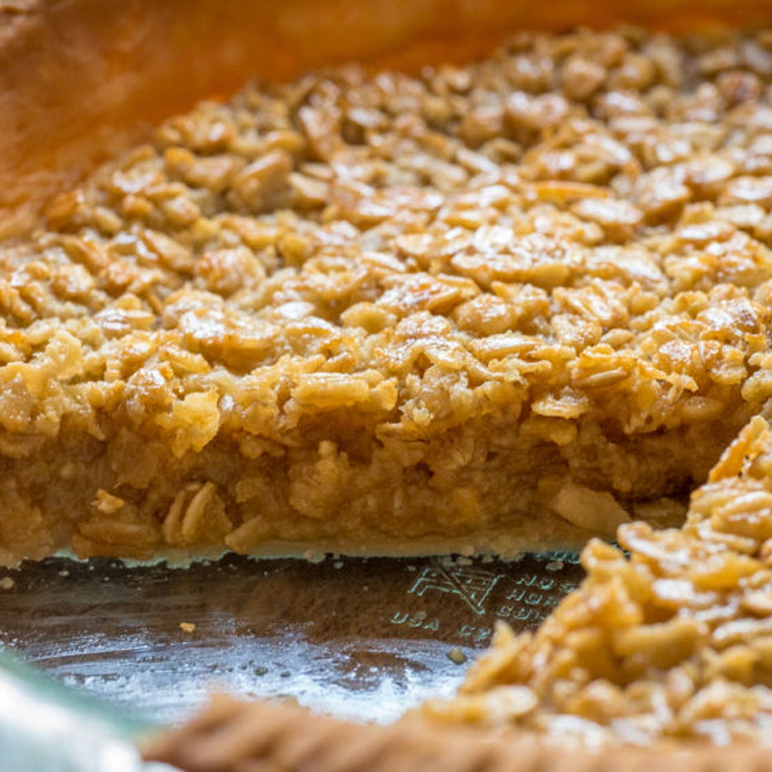 Classic Amish Oatmeal Pie -