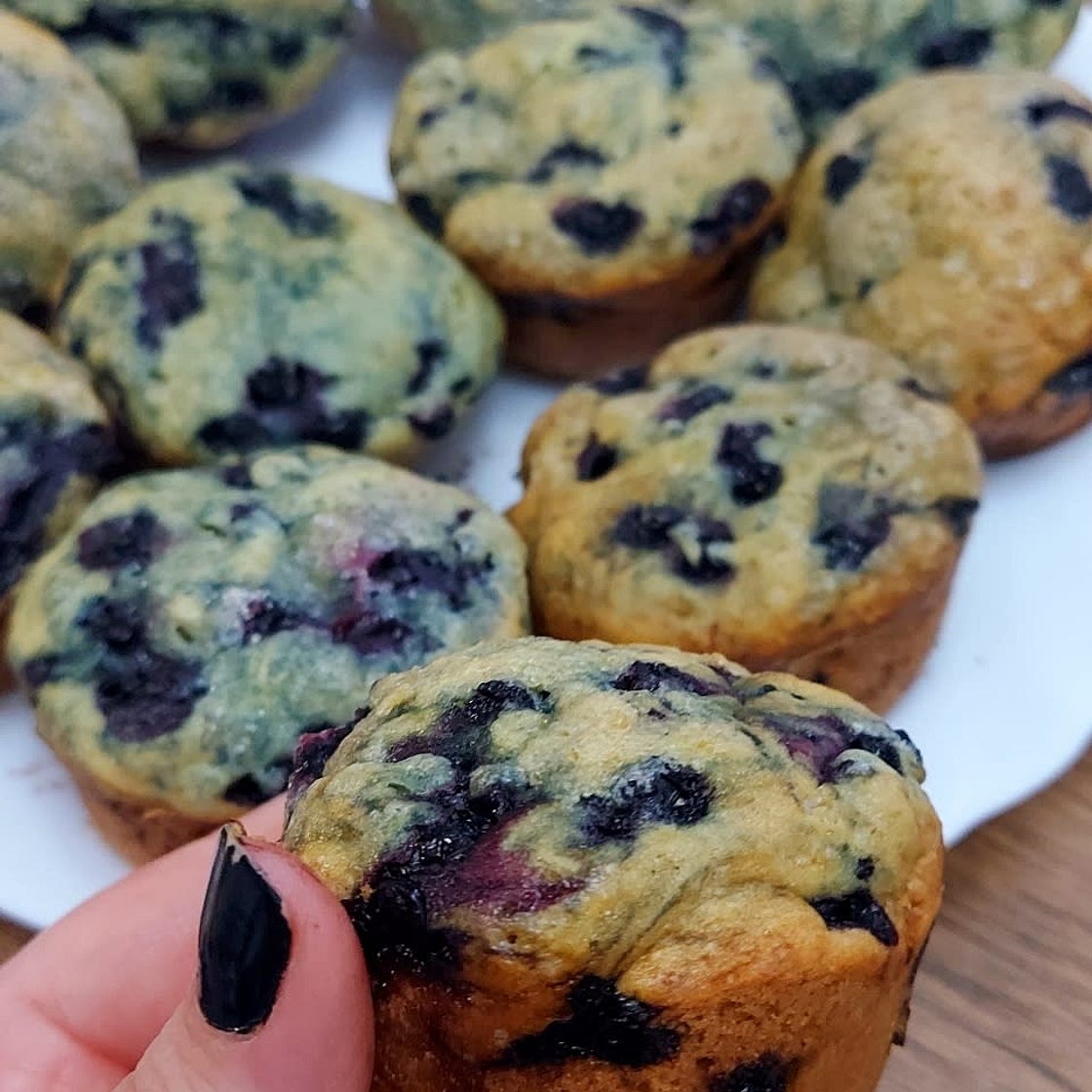 Perfect Blueberry Muffins