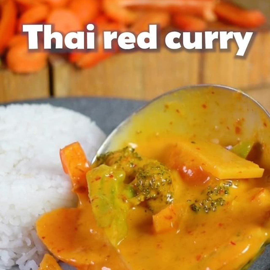 THAI RED CURRY 🍛