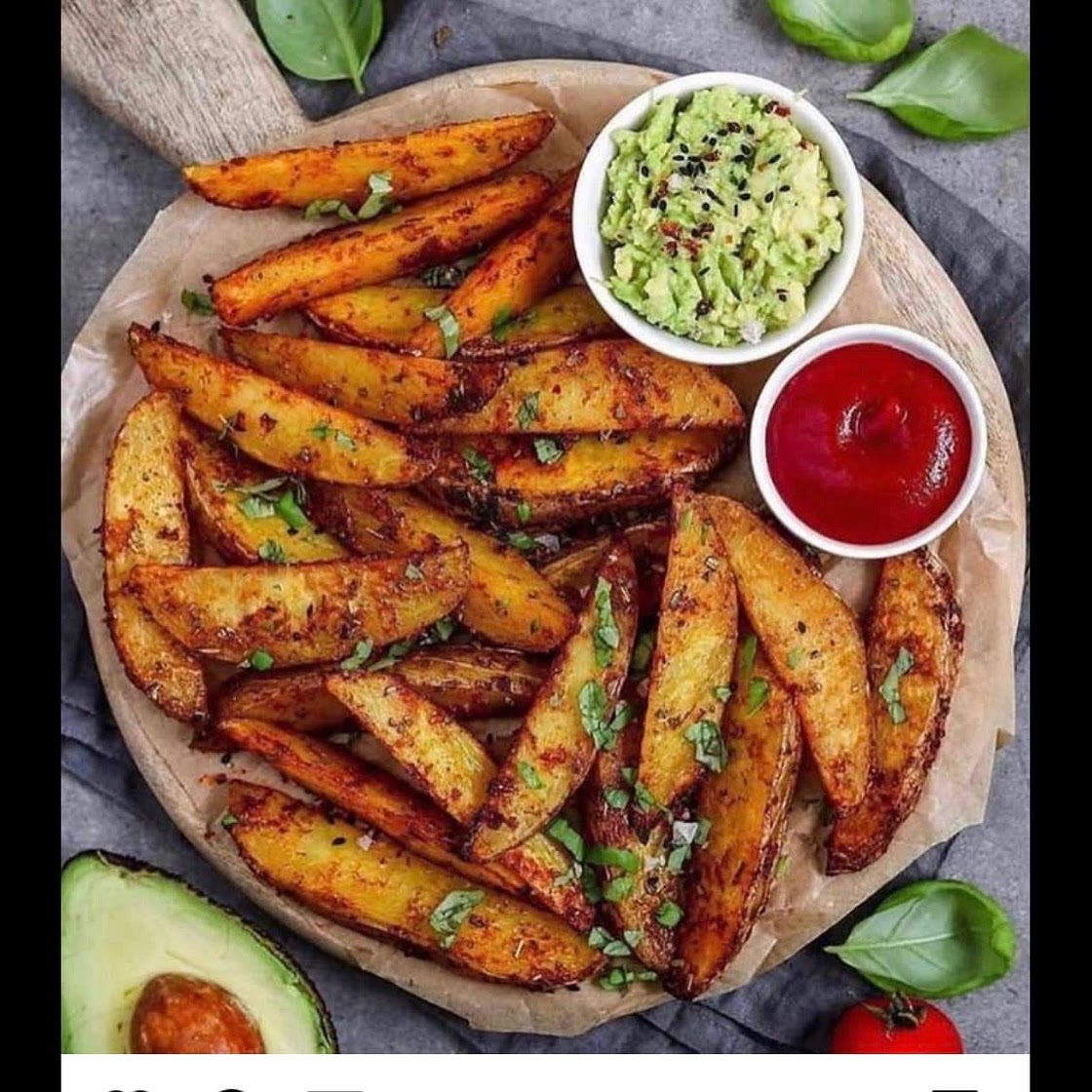 Homemade Potato wedges