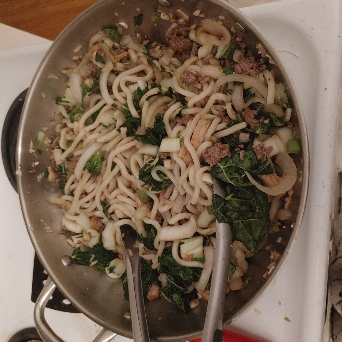 Yaki Udon | Stir Fried Udon Noodles