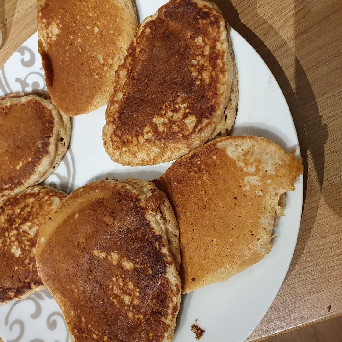 Whole Wheat Banana Pancakes