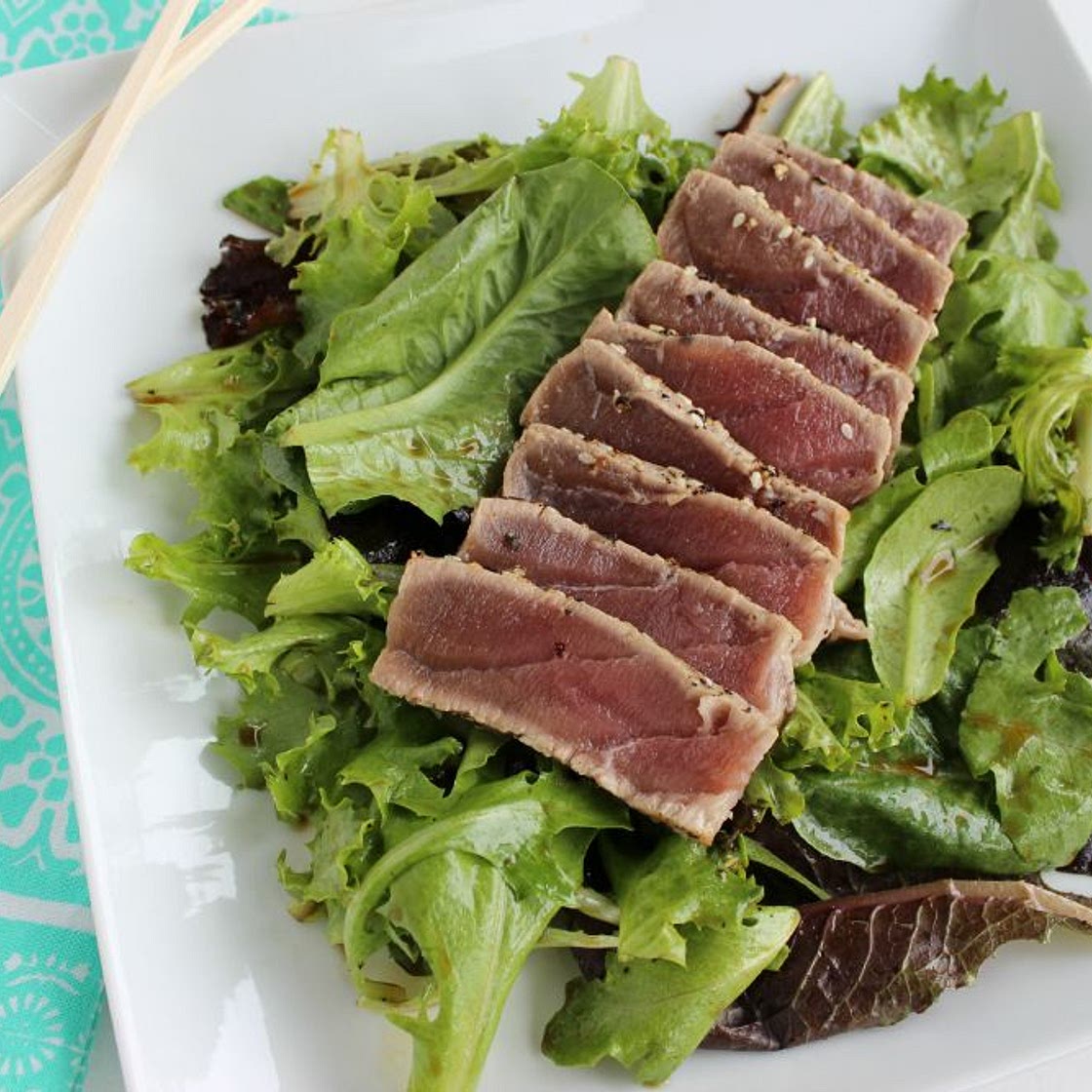 Paleo Ahi Tuna Salad
