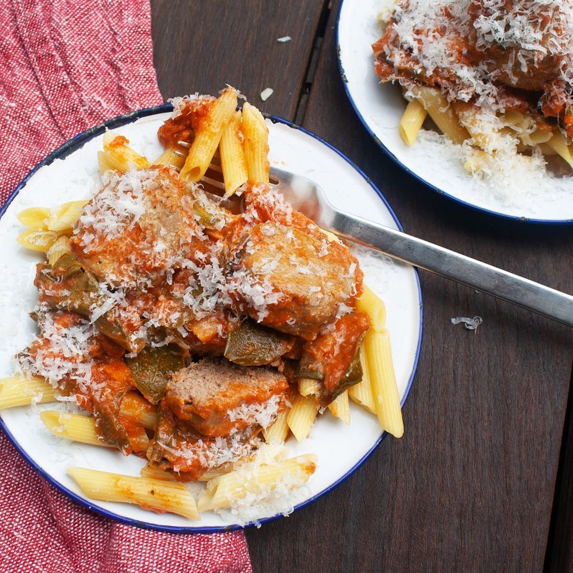 Slow Cooker Meatballs with Greens and Cheese