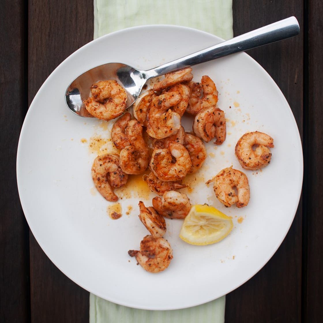 Spicy Skillet Shrimp