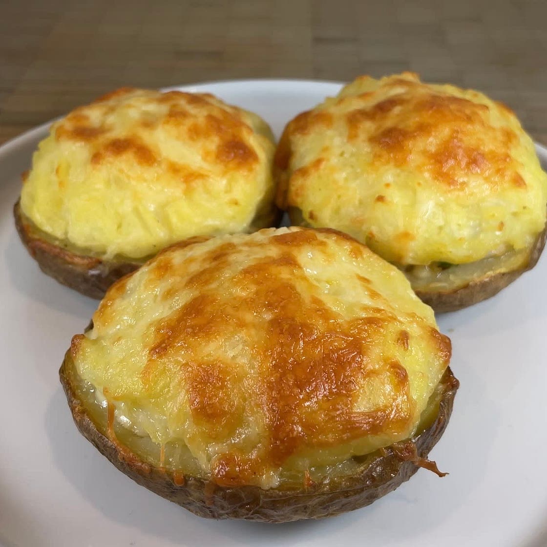 Baked Potato Fish Pies