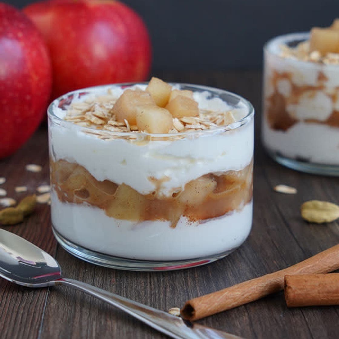 Apple Crisp Yogurt Bowl