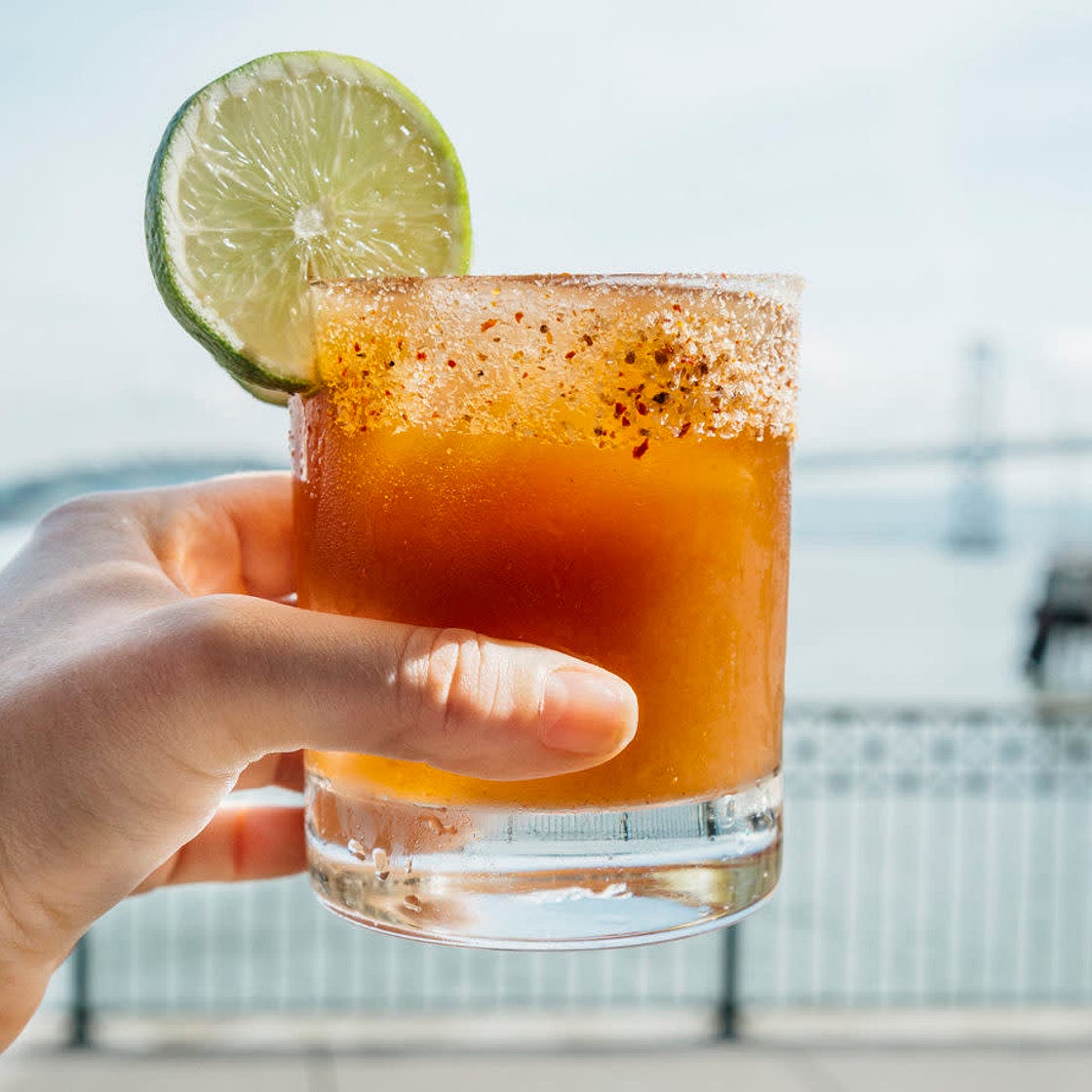 Hog Island Blood in the Water Cocktail
