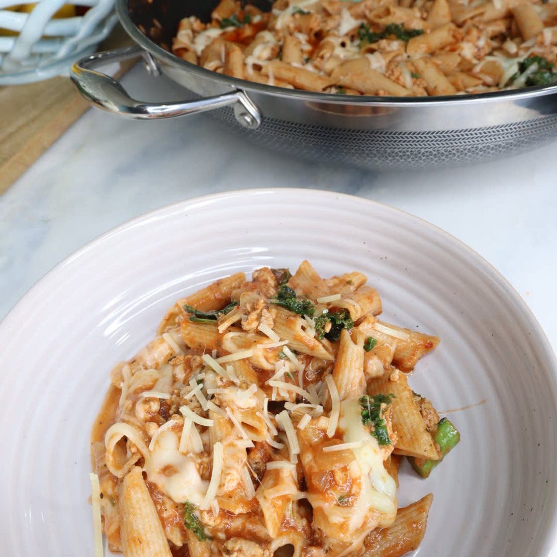 Italian Protein Pasta Skillet