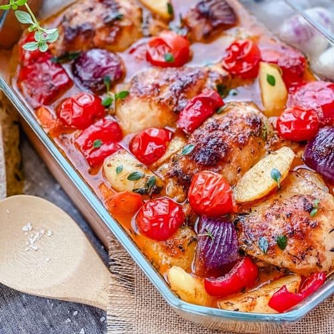 Mediterranean Chicken Thighs
