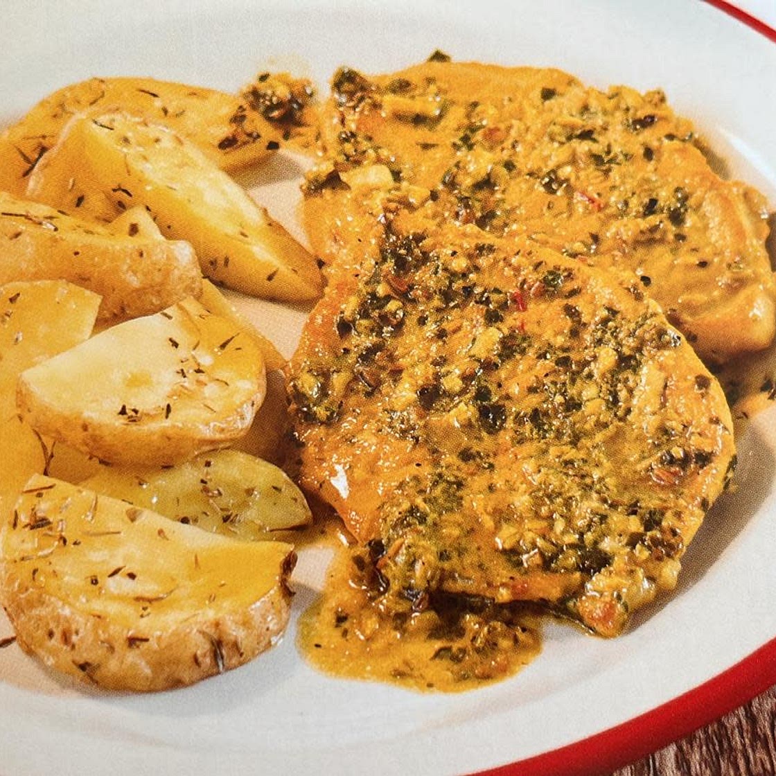 Lomo de cerdo con majado