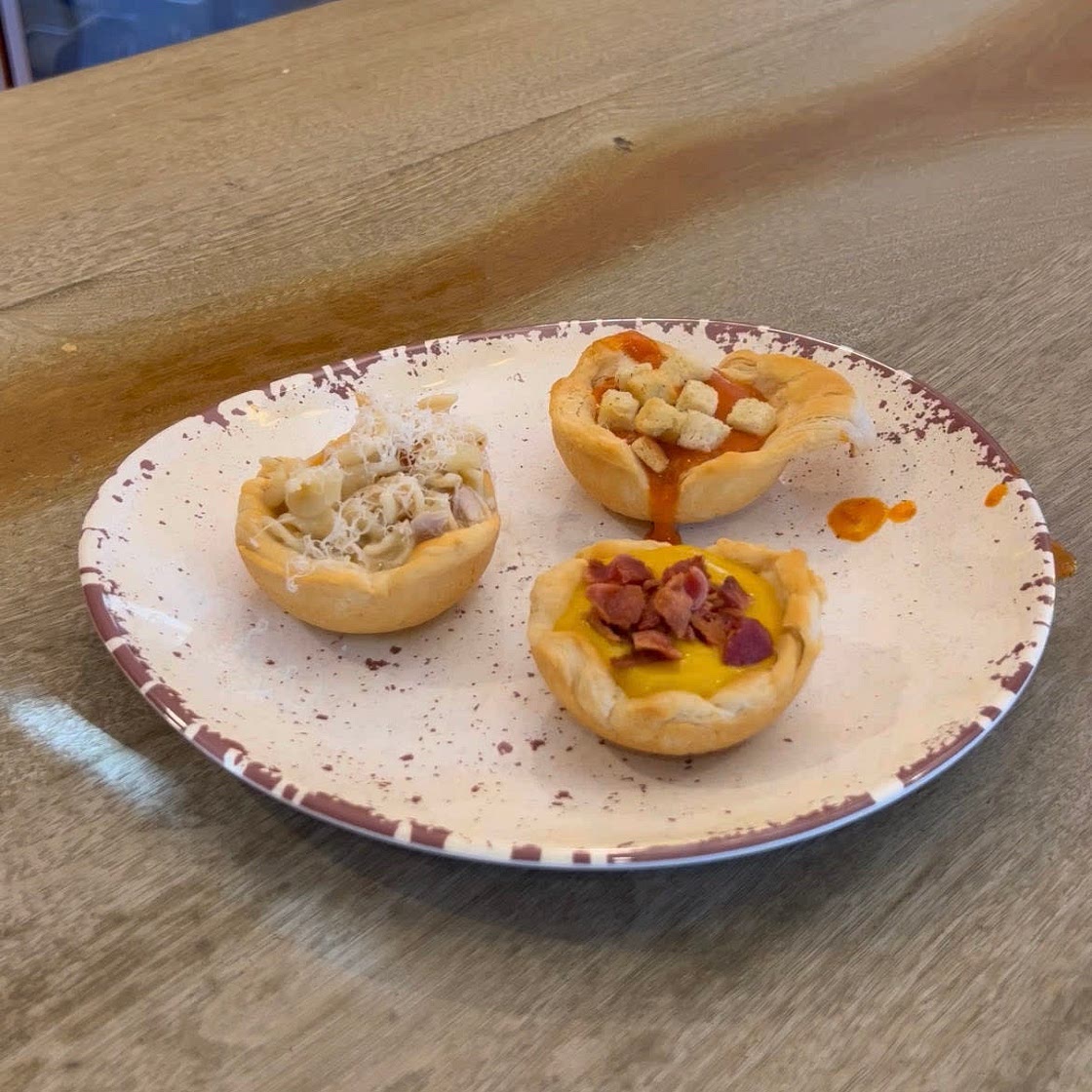 Soup in a biscuit 