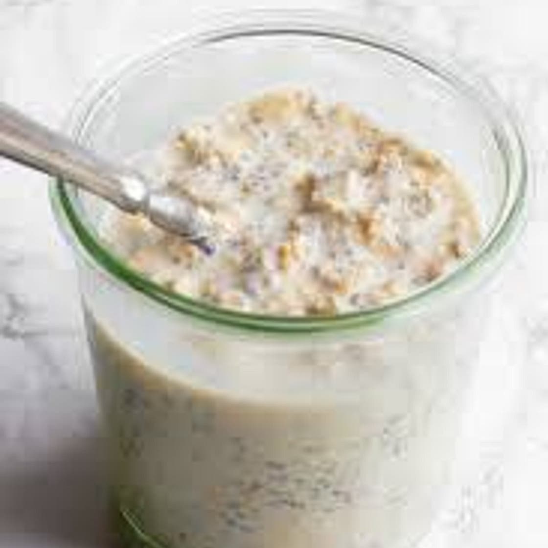 Overnight oats w/ honey