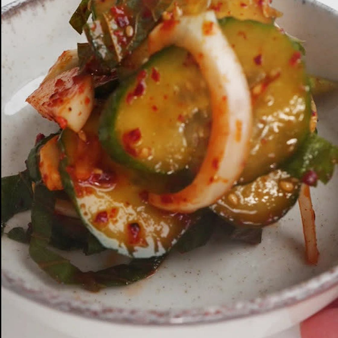 The Easiest Spicy Cucumber Salad