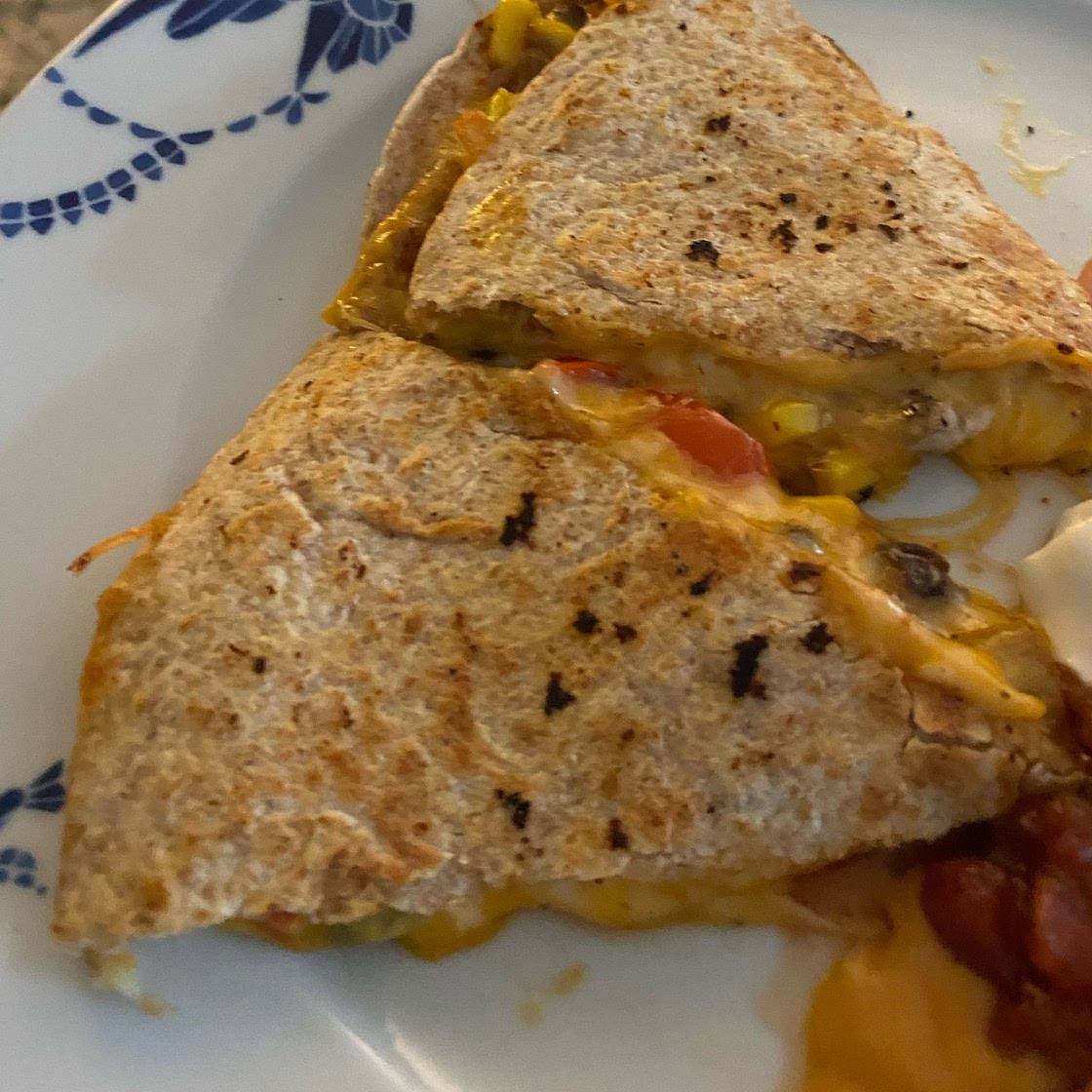 Southwest Veggie Quesadillas
