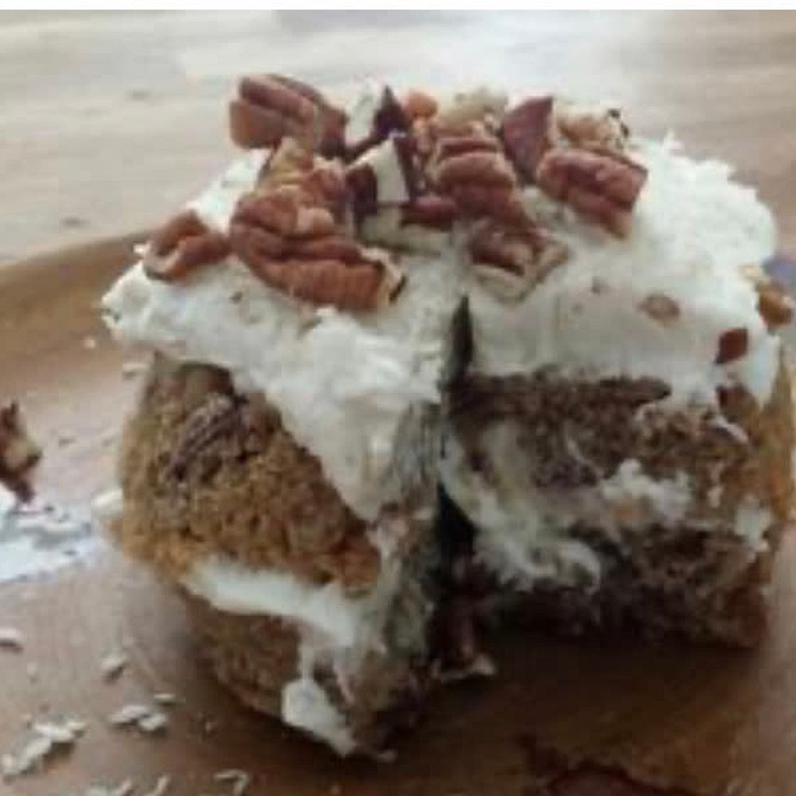 Italian crème muffin in a mug