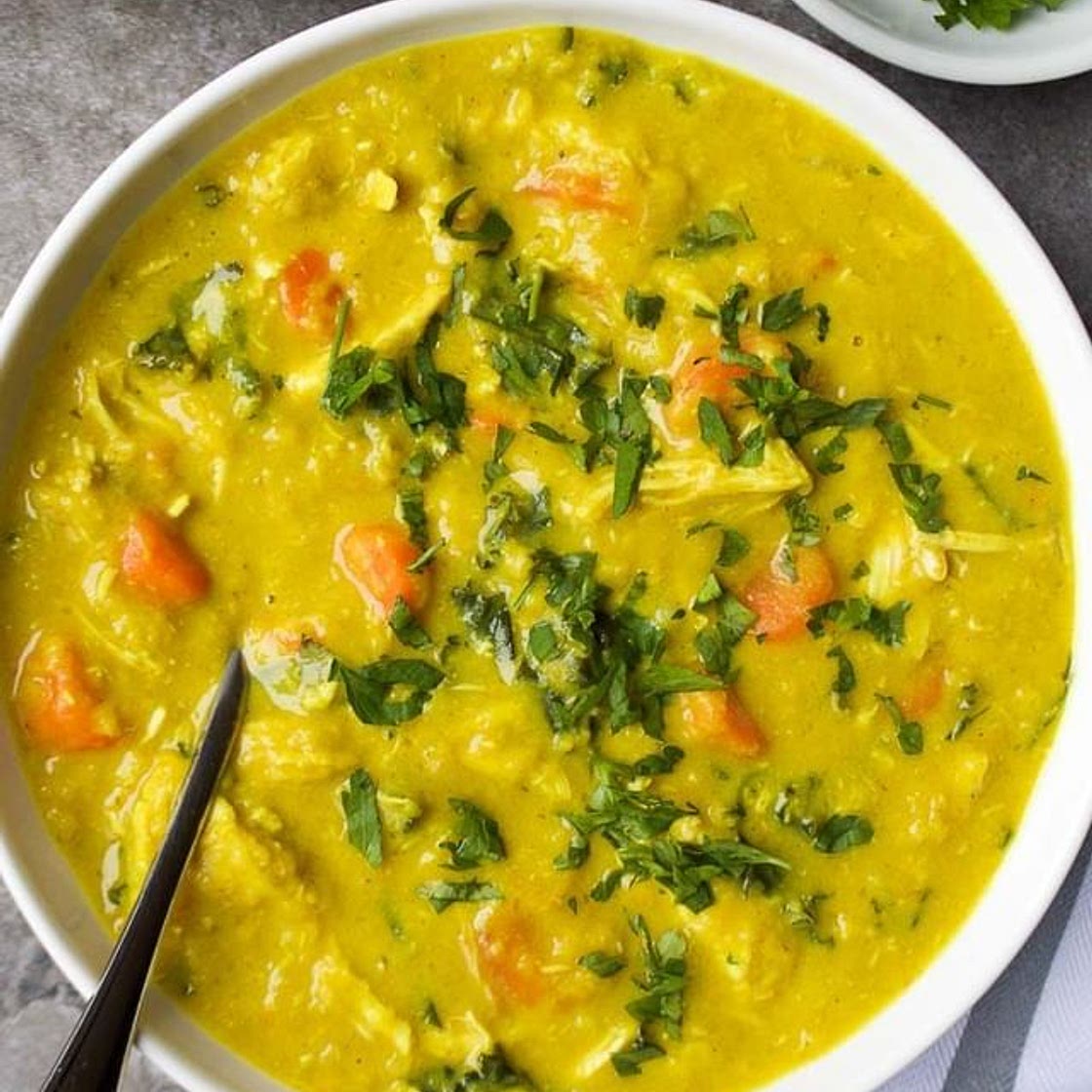 Golden Chicken Lentil Soup 👌