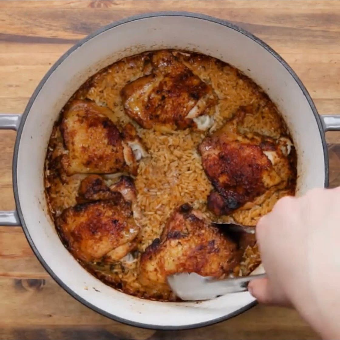 Paprika Chicken and Rice Bake