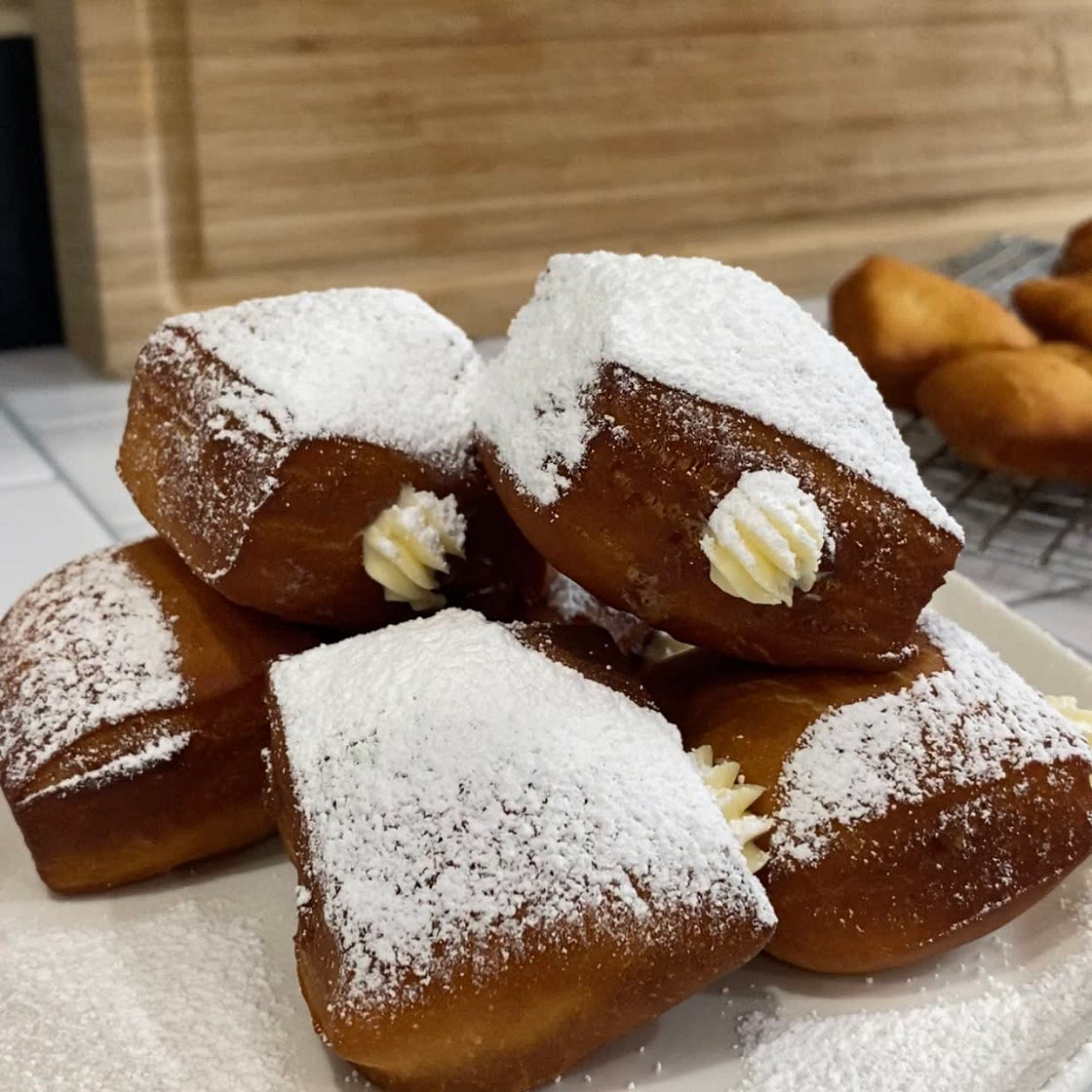 WIC Approved Banana Cream Beignets (filling only)