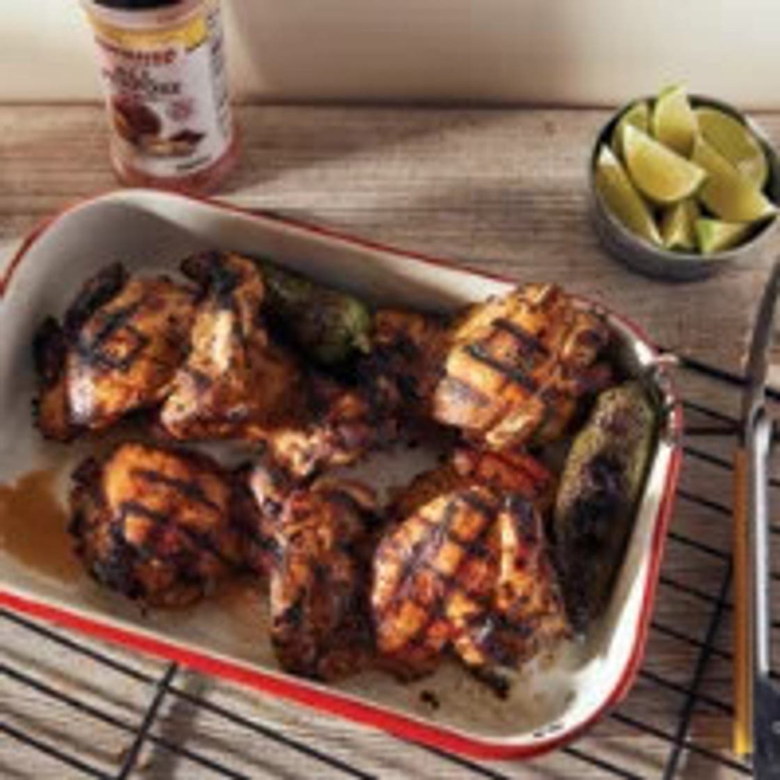 Limeade Grilled Chicken Thighs