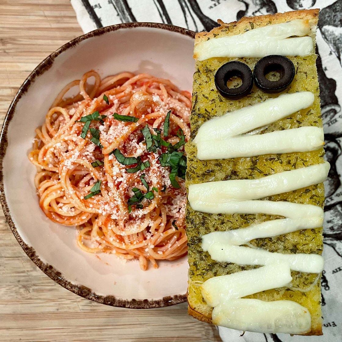Mummy Garlic Bread