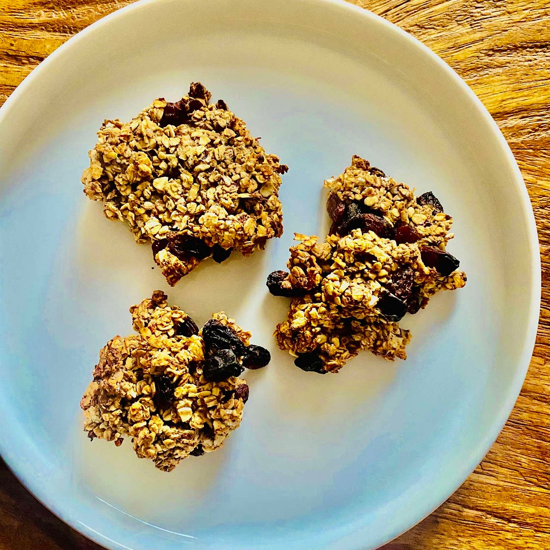 Banana Oat Breakfast Cookies