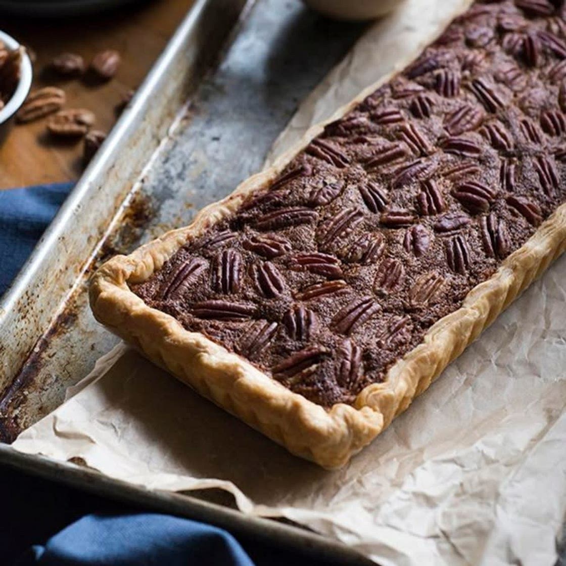 pecan maple tart
