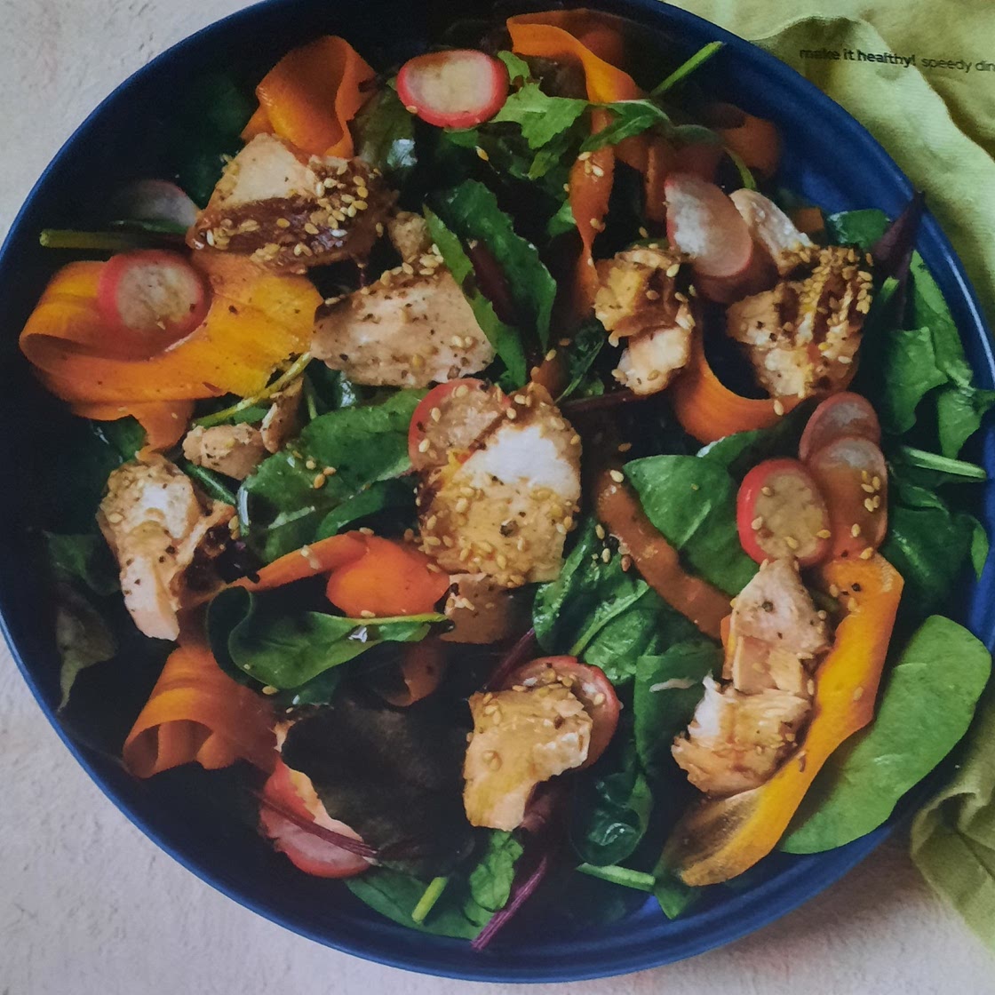 Soy Salmon Salad