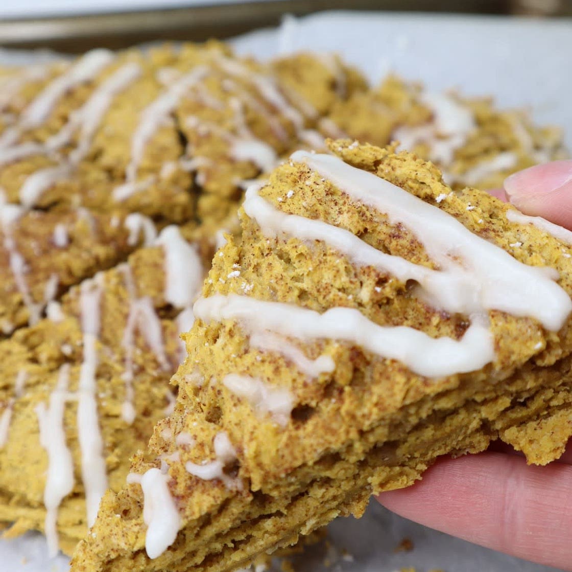 Healthy Pumpkin Scones
