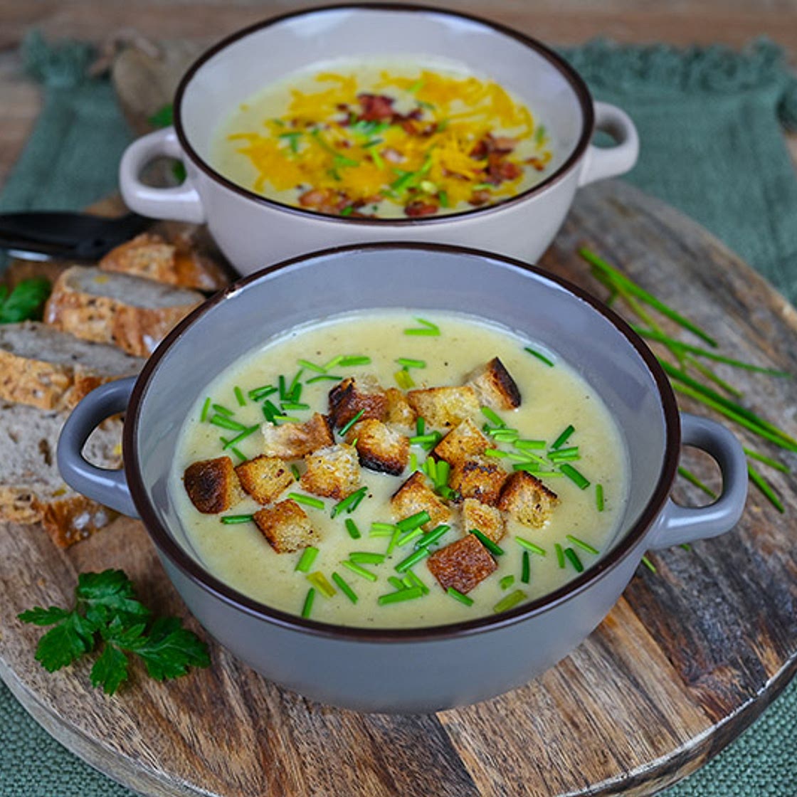 Garlic Soup | Creamy And Delicious