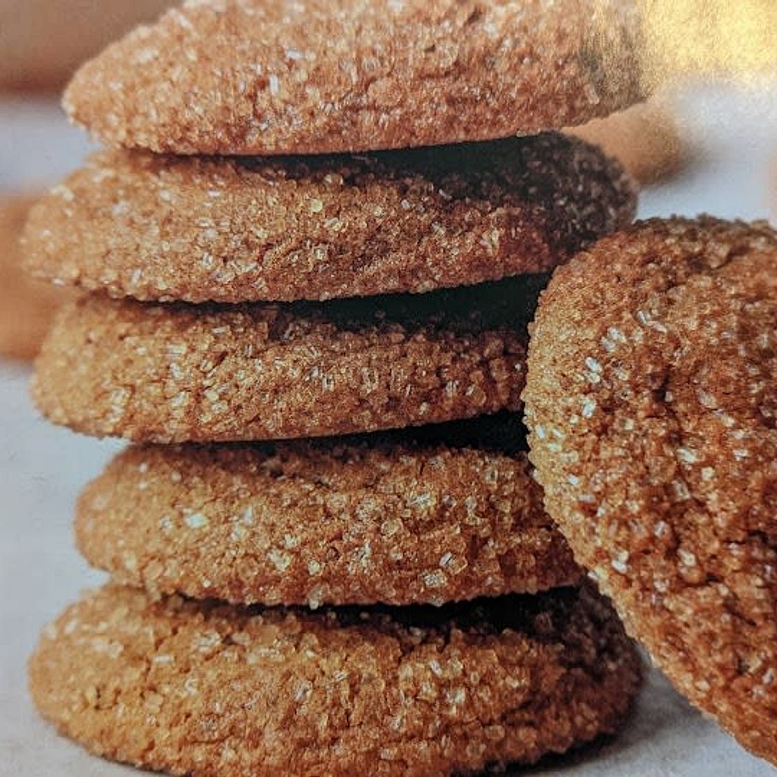 Thick Molasses Spice Cookies