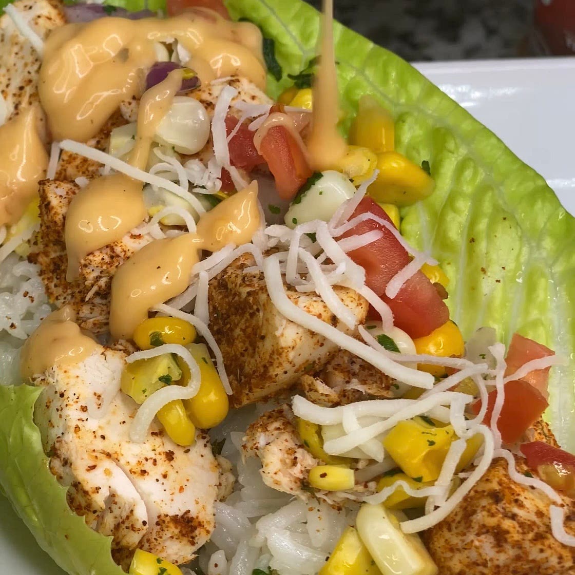 Chipotle Chicken Salad Boat 