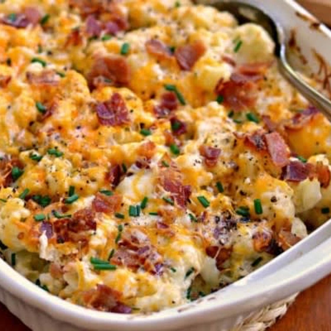 Loaded Cauliflower Casserole