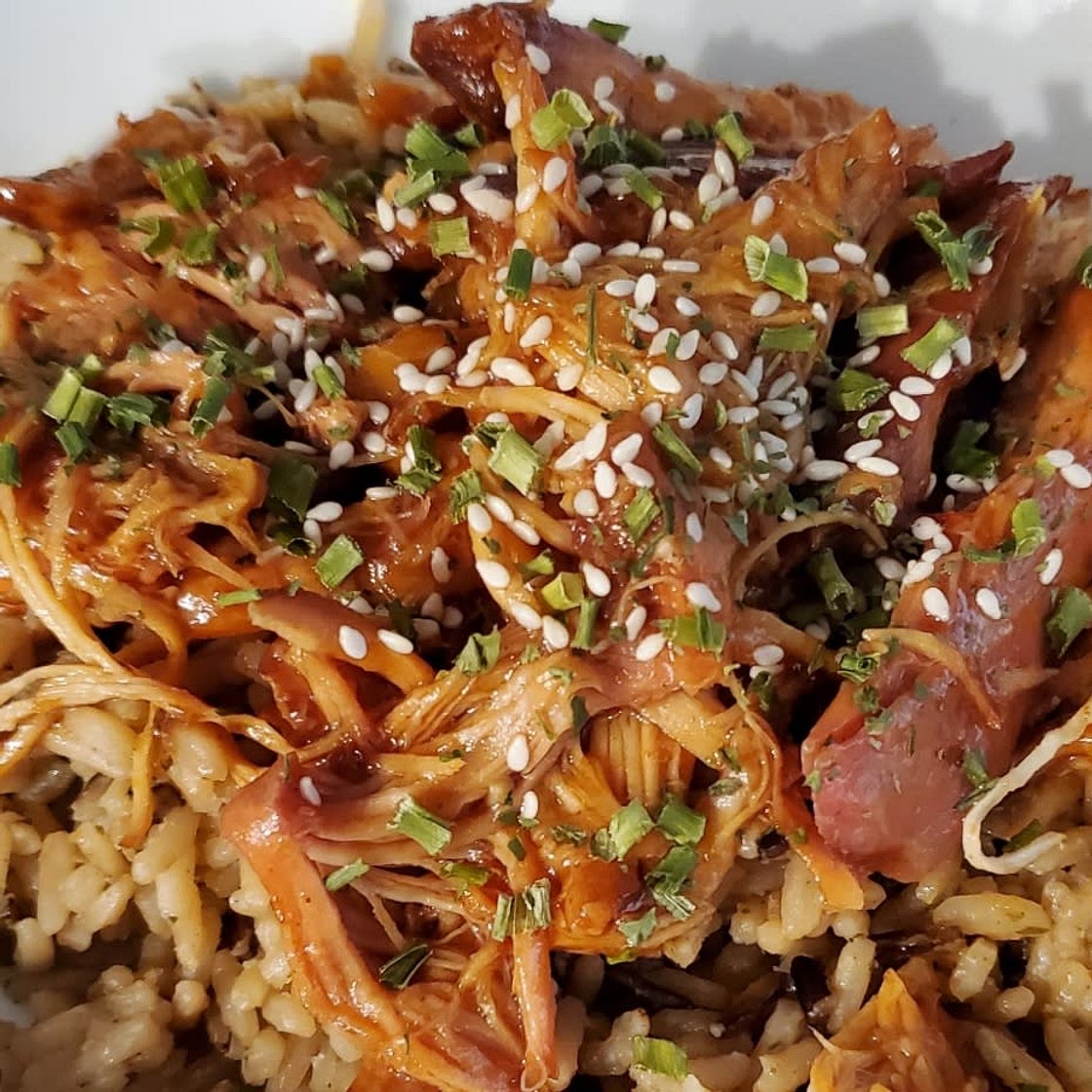 Honey Garlic Chicken (Slow Cooker)