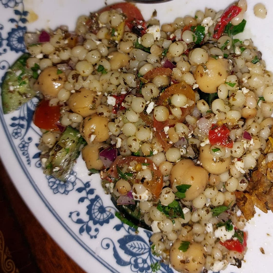 Israeli couscous salad
