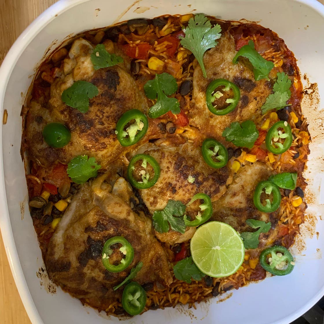 One Pot Mexican Chicken and Rice