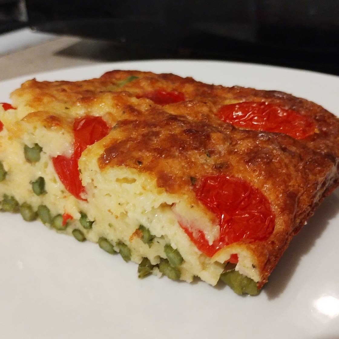 Asparagus veggie bake
