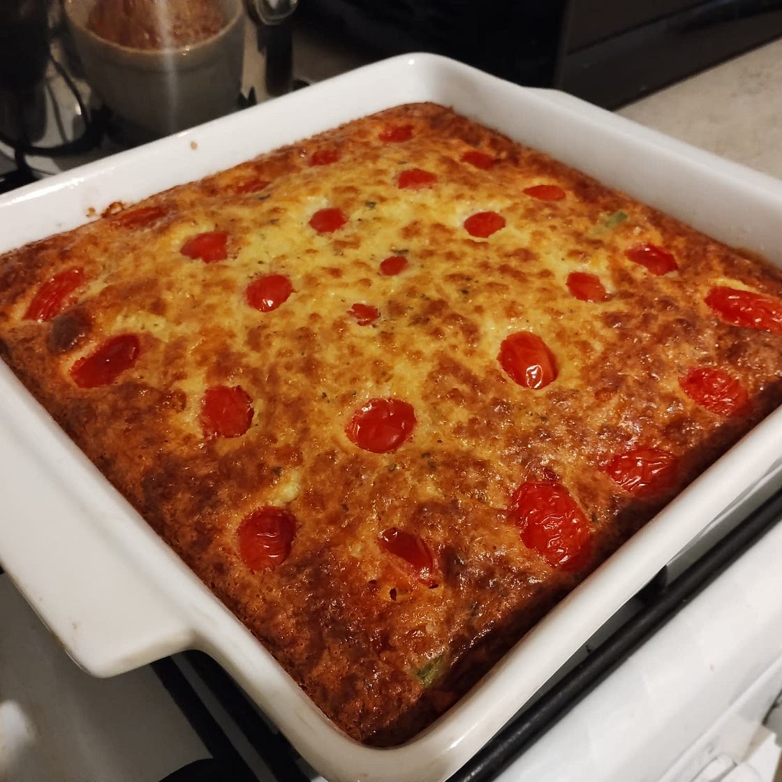 Asparagus veggie bake