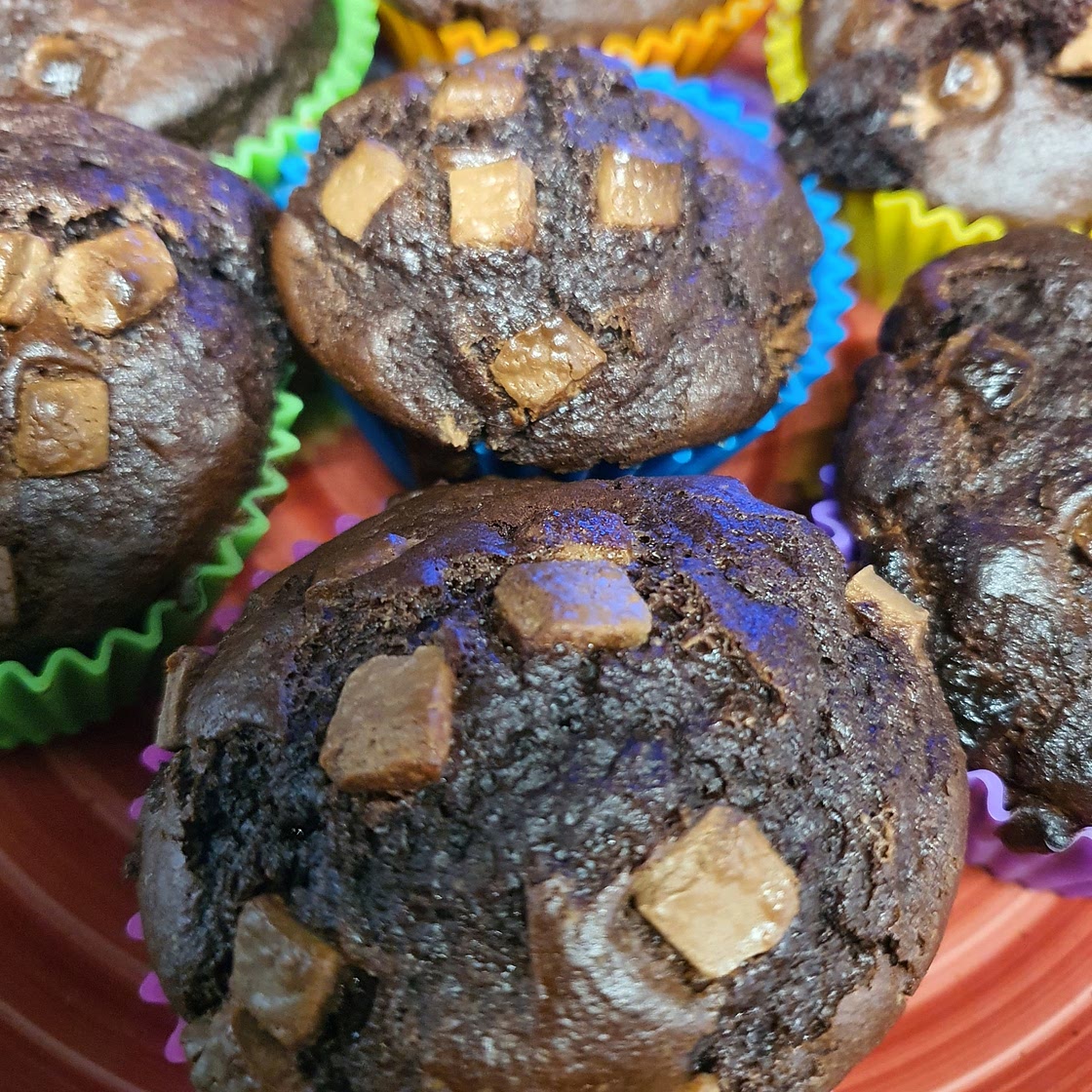 Mum's chocolate muffins